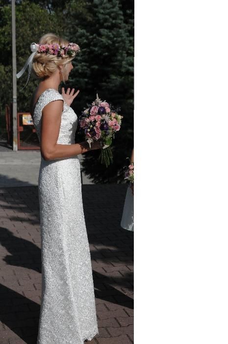 Suknia Ślubna cekinowa