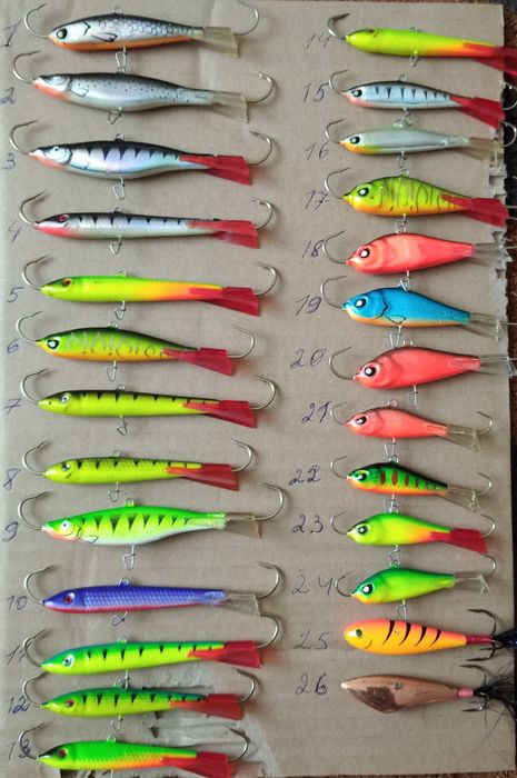 Продам балансиры для зимней рыбалки