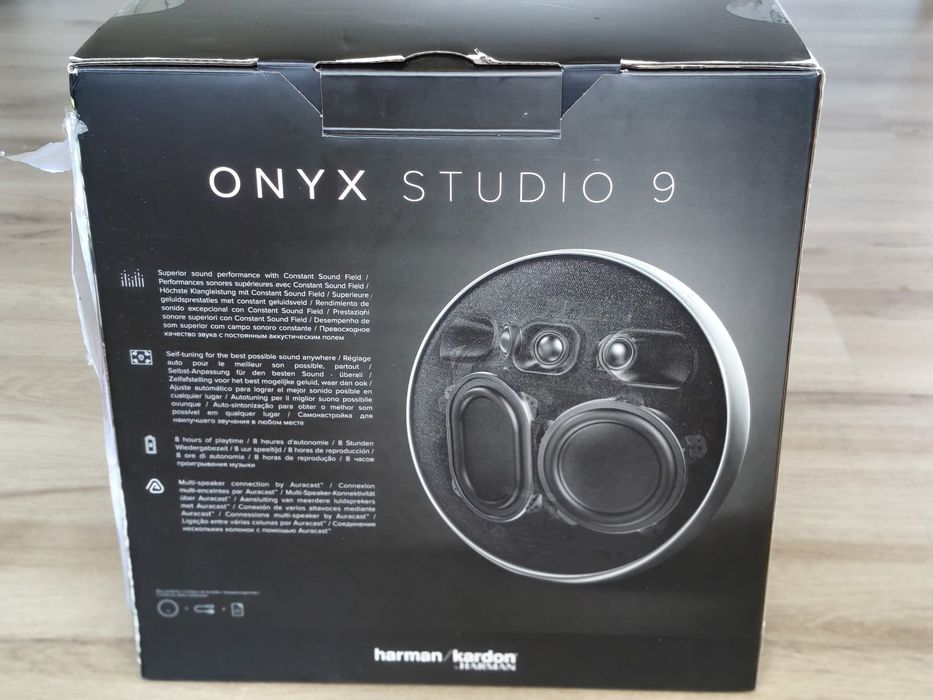 Coluna bluetooth portátil ONYX STUDIO 9