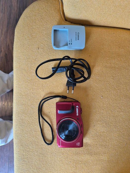 Canon PowerShot SX710 HS czerwony | bateria + ładowarka | w pełni sprawny