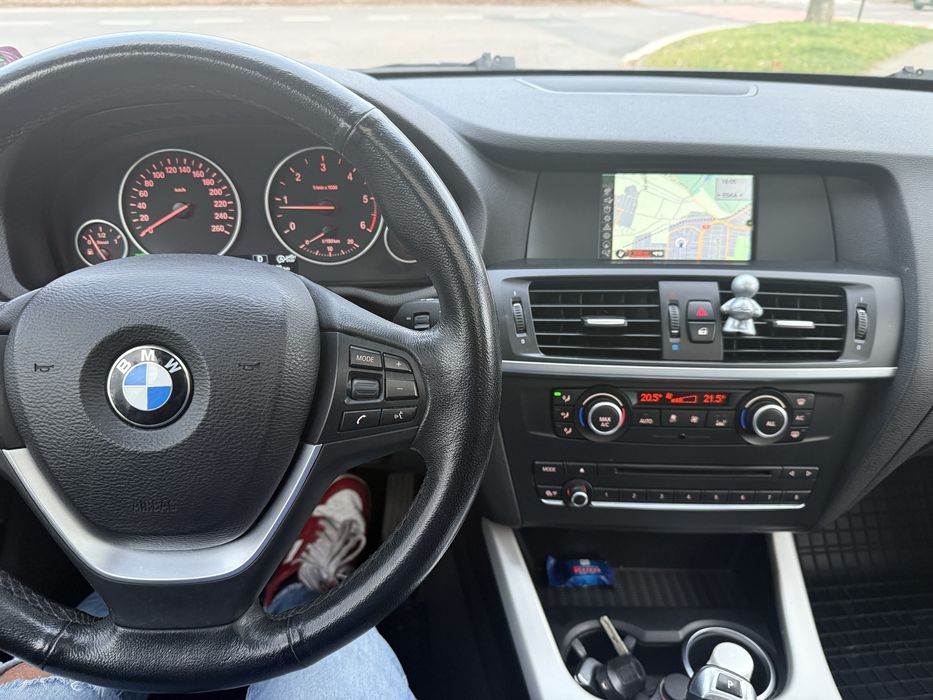 Bmw  X3 2.0d 4x4 2013r skóra panorama