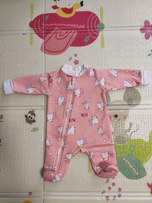 Чоловічки теплі дитячі 0-3 місяці