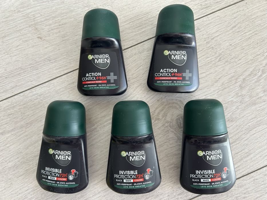 Antyperspirant garnier men , zestaw 5 szt