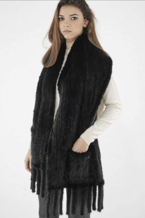 Палантин / шаль норка