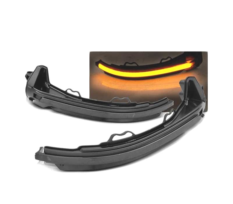 PISCAS LATERAIS LED DINÂMICOS DE ESPELHO AUDI A4 B9 15-18 A5 16-18