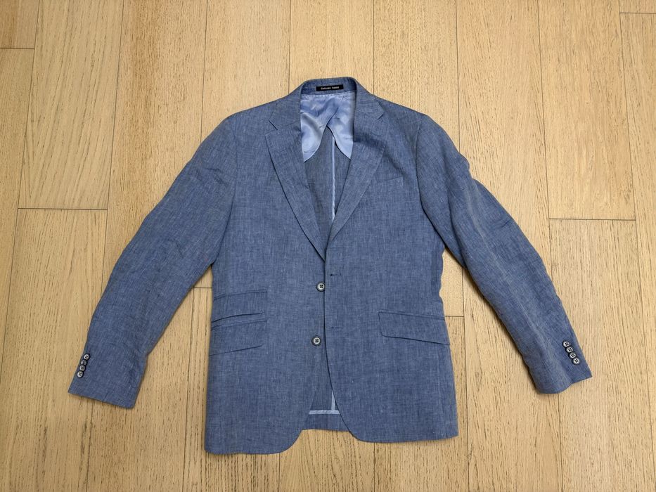 Чоловічий піджак льон