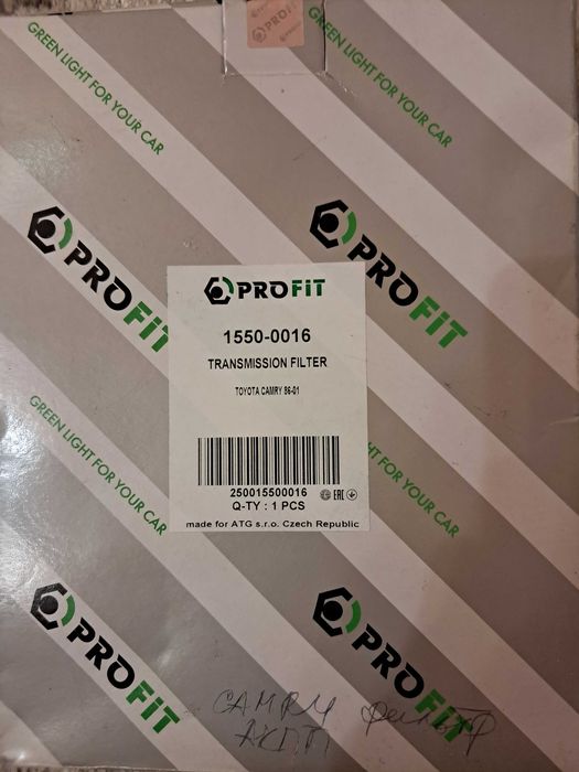 Продам фильтр АКПП 1550-0016 на Тойота Камри