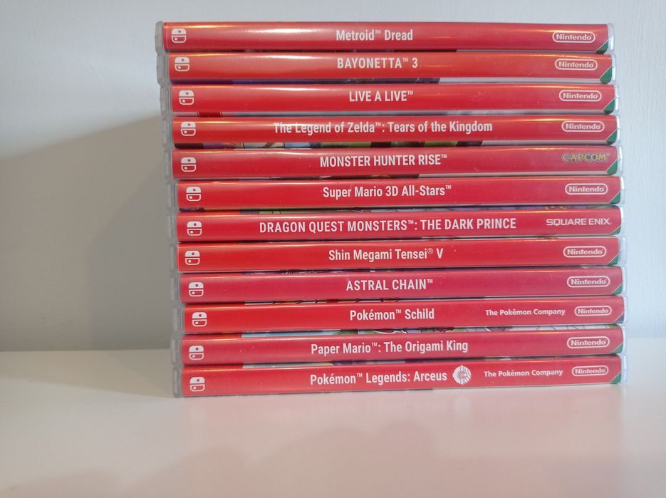 Gry na Nintendo switch