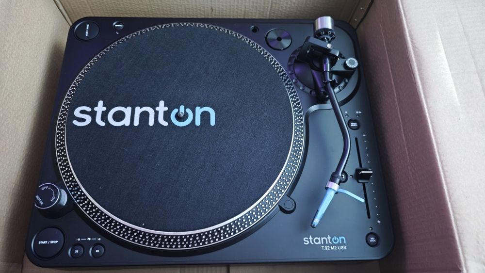 Okazja! Gramofon Stanton T.92 M2 USB + system z igłą Concorde+Płyty