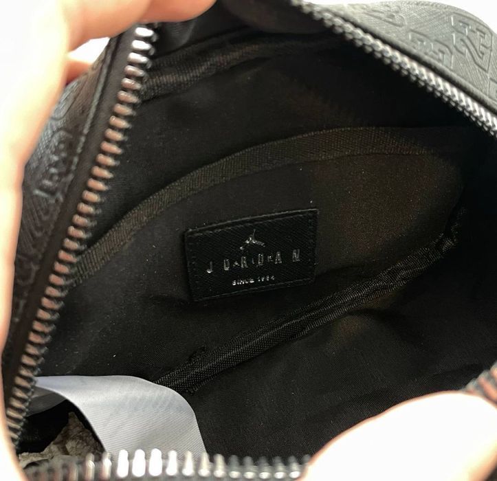 Чоловіча сумка NIKE JORDAN | барсетка з шкіри