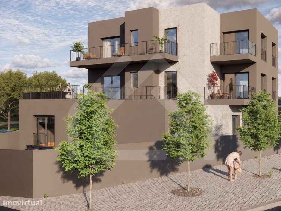 Apartamento T1| NOVO | Pedrulha | Com jardim privado