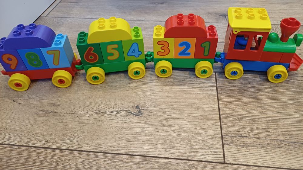 Lego DUPLO- pociag, zwierzątka