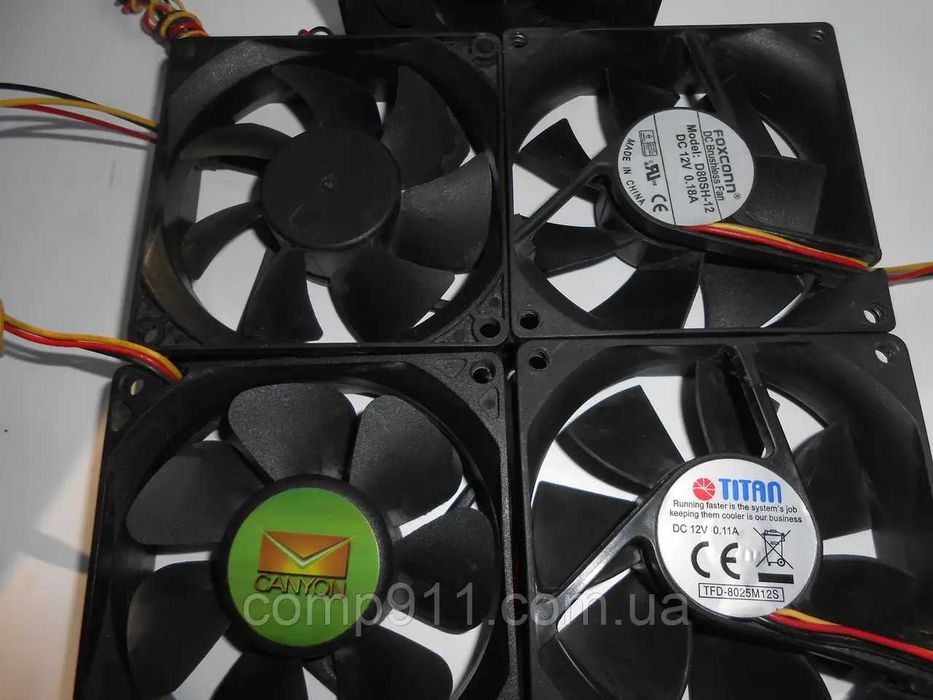 Кулер для корпуса компьютера 80 мм.