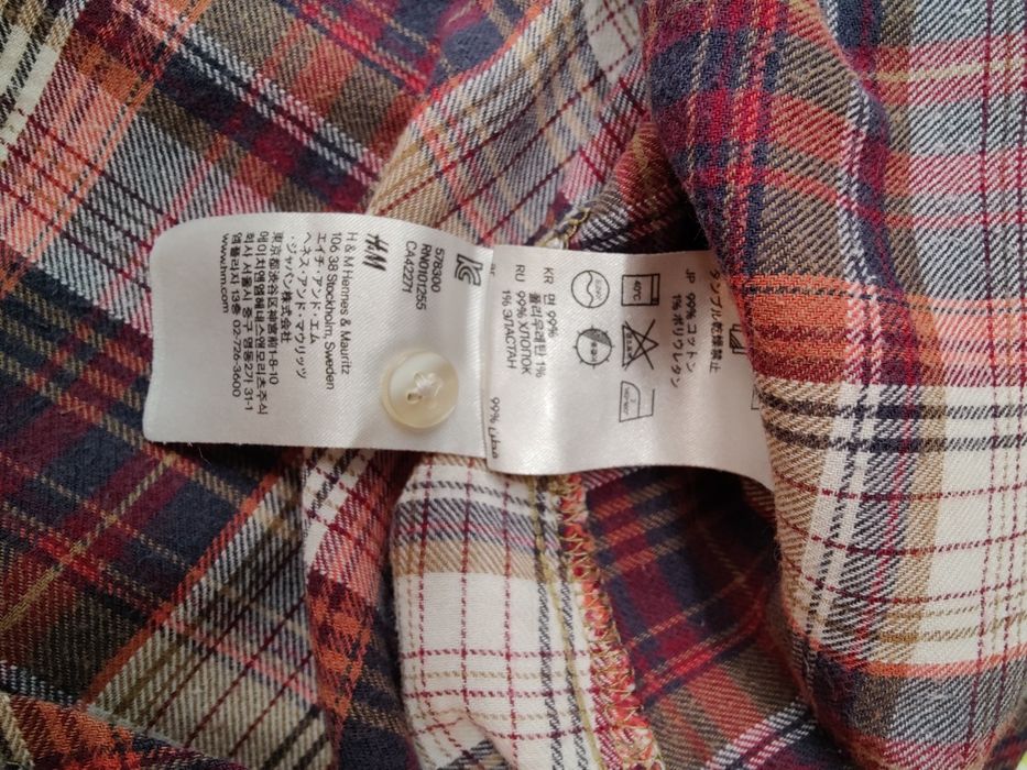 Koszula w kratę H&M S