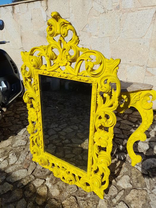 Aparador hall entrada com espelho