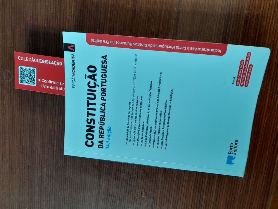 Constituição da Republica Portuguesa,Edição académica, Porto editora