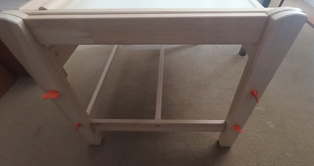 Secretária p/ criança IKEA FLISAT (Altura Regulável)