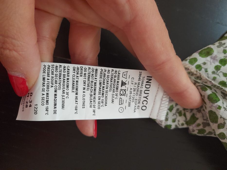 Blusa comprida Tintoretto