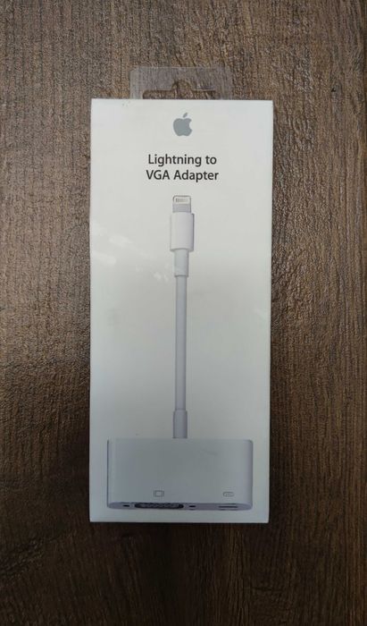 Adapter Apple MD825ZM/A przejściówka ze złącza Lightning na VGA