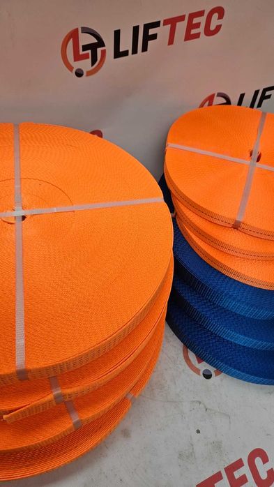 Стрічка кріплення вантажу, стропа стяжного ременя 25, 38, 50, 75 Склад