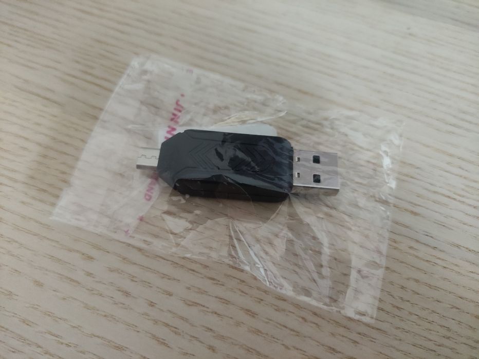 Leitor de cartões SD para USB e Micro USB (NOVO)