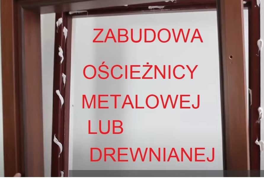 drzwi wewnętrzne NA WYMIAR KAMUFLAŻ MASKOWNICA ościeżnicy futryny