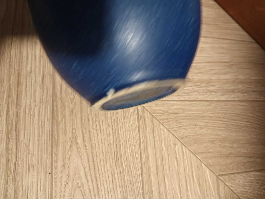 Wazon ceramiczny granatowy