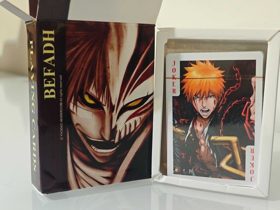 Baralho de cartas bleach