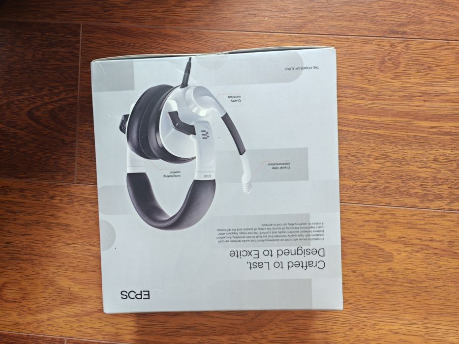 Słuchawki sennheiser epos h3 białe