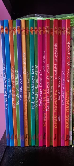 Zestaw książek kubisia