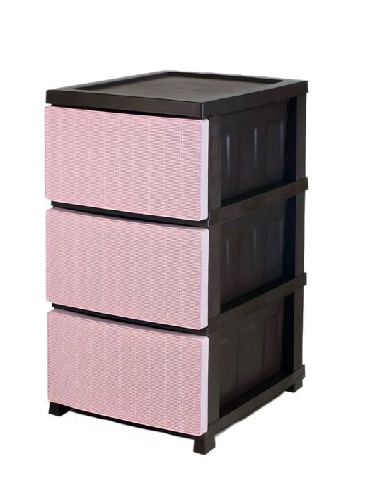 Комод пластиковий на  3 яруси