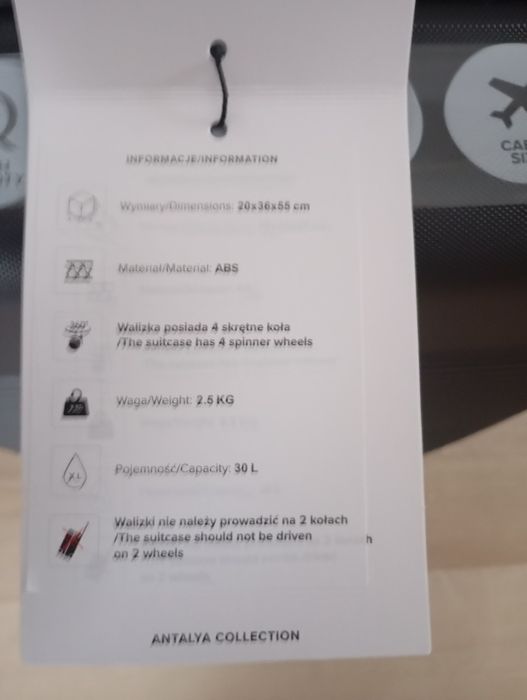 Walizka Puccini nowa