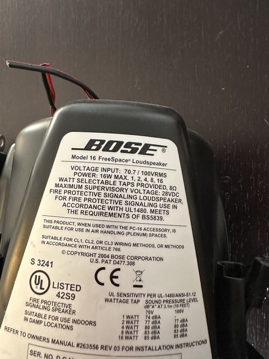Bose Model 16 Loudspeaker