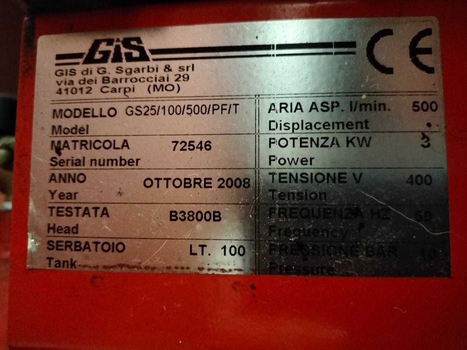 Compressor Trifásico de 100L