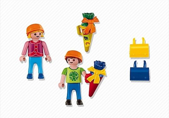 Playmobil crianças vão à escola NOVO