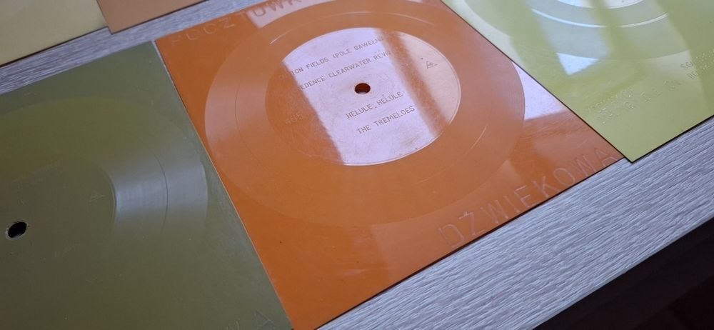 Pocztówki muzyczne dźwiękowe PRL
