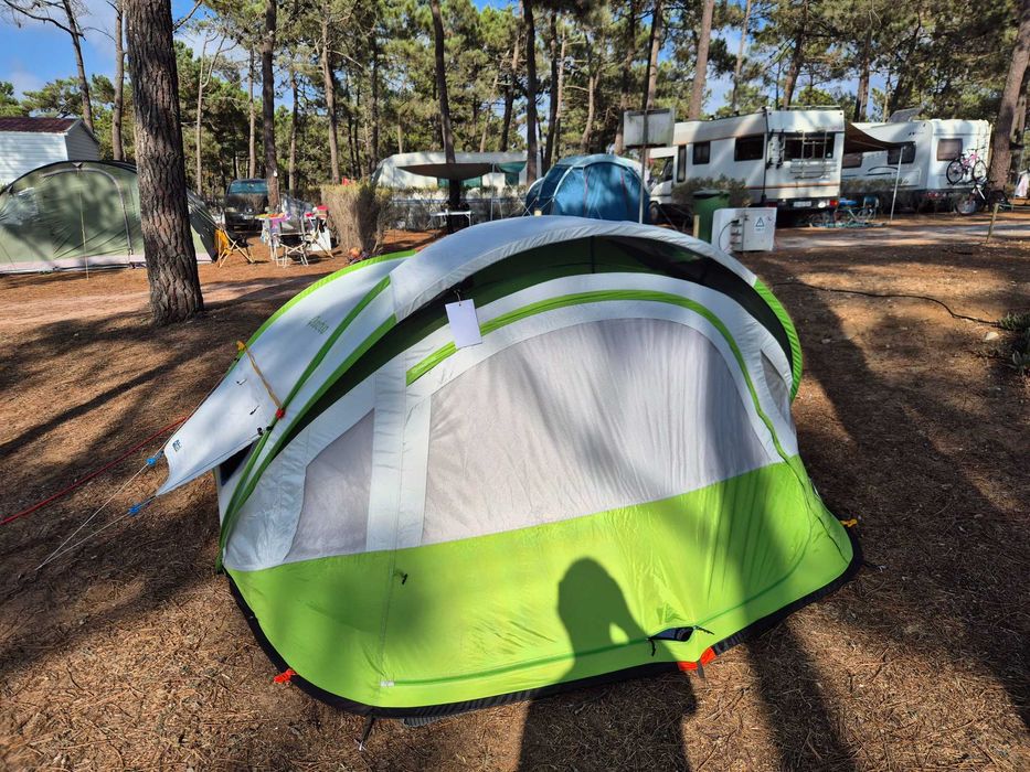 Tenda 2 SECONDS XL AIR ILLUMIN FRESH III - protecao termica, luz integrada e montagem em 2 sgundos