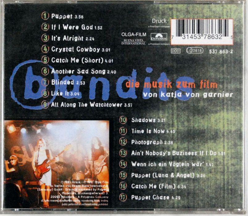 (CD) Bandits - Bandits (Original Soundtrack)