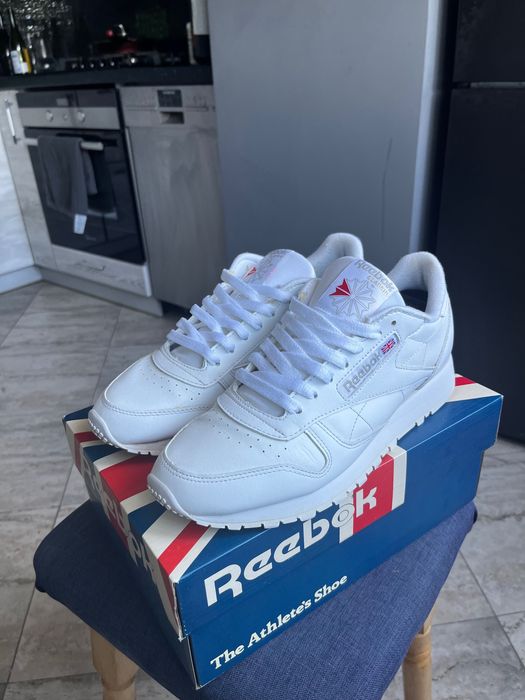 Кросівки Reebok Classic Leather White, W2232, оригінал