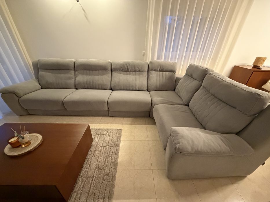 Sofá de 6 lugares  em L