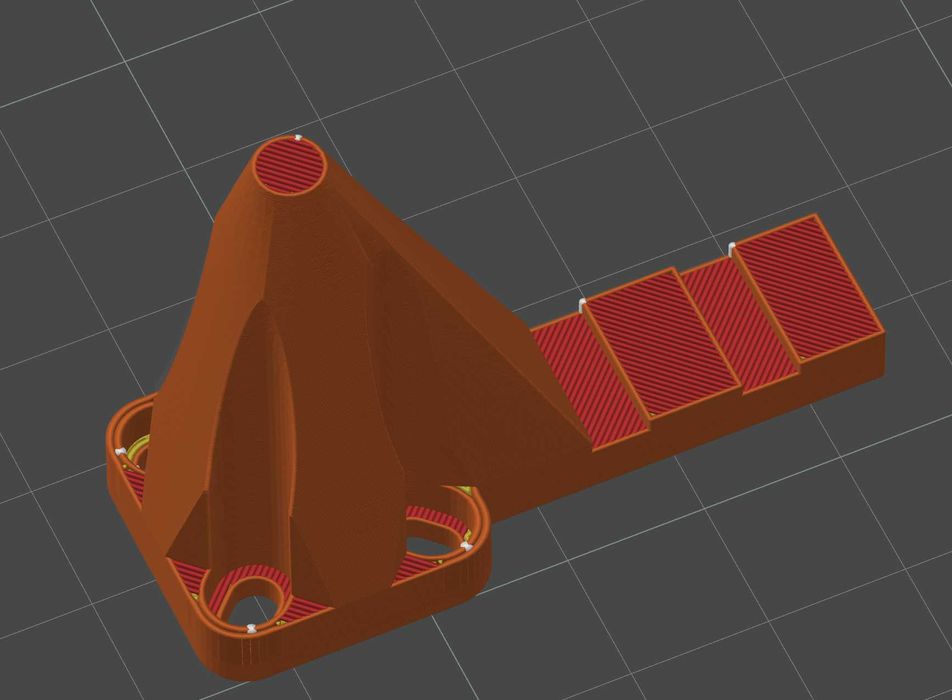 Хвости FPV, опори, тримачі антен, GPS, рамки камер, mounts, 3D друк