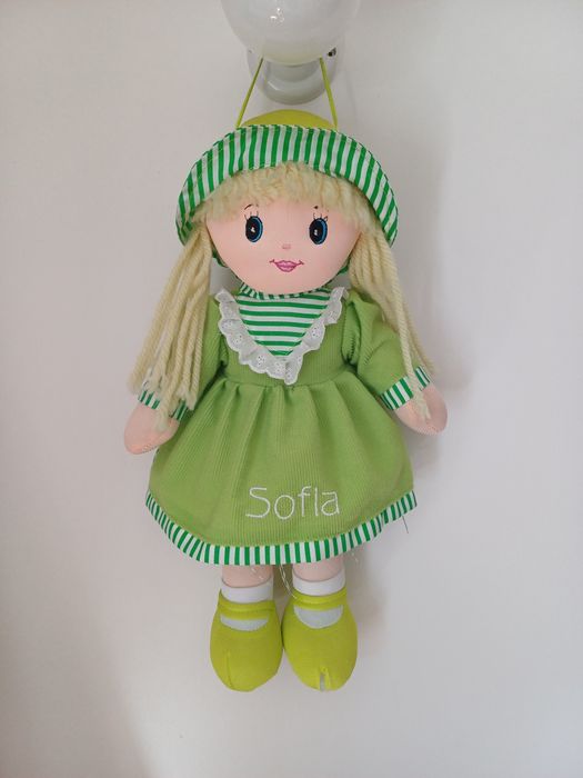Boneca de pano 'Sofia" para pendurar