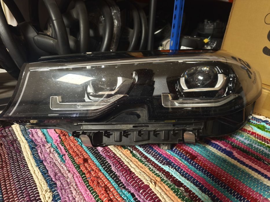 Farol esquerdo full Led Adaptativ Shadow line BMW G20 G21