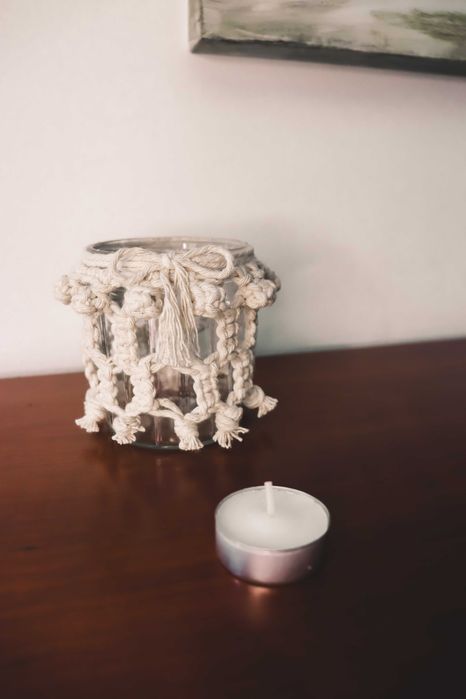 Luminárias em macramé - NOVO