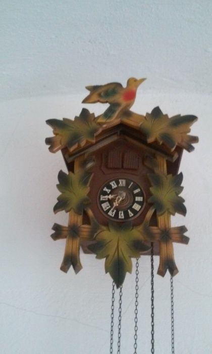 Zegar Szwarcwaldzki z podwojną kukułką
