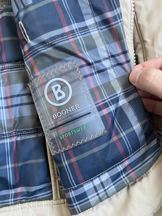 Bogner чоловіча фірмова стьогона куртка Р.Л/Хл