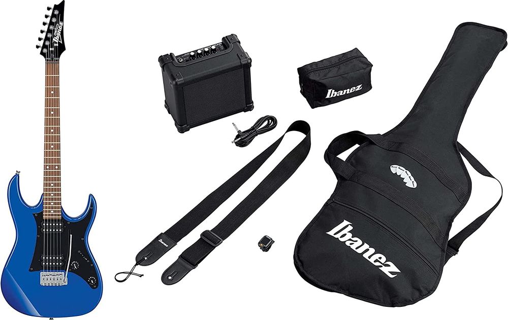 Troco p cnjt DJ /Pack Ibanez jumpstart IJRX20 BL Guitarra elétrica