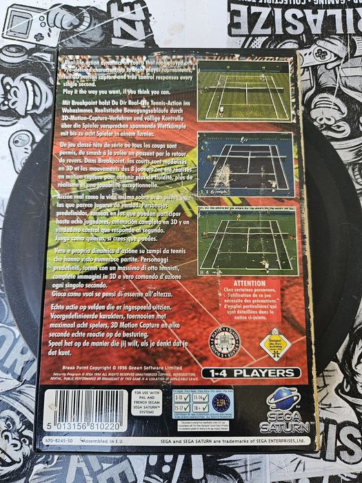 Breakpoint (SEGA Saturn, Complete with Manual - Untested)