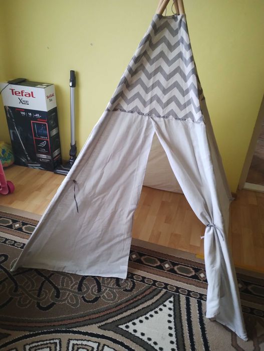 Nukido namiot tipi ze światełkami szary