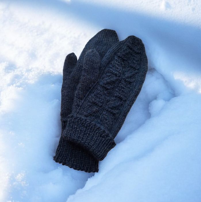 Шапка і рукавиці.